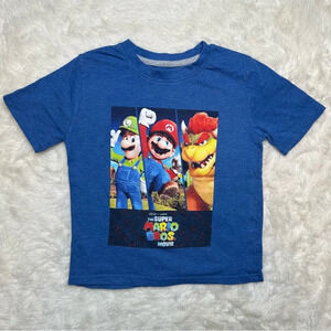 Nintendo The Super Mario Brothers Movie Blue Size 5